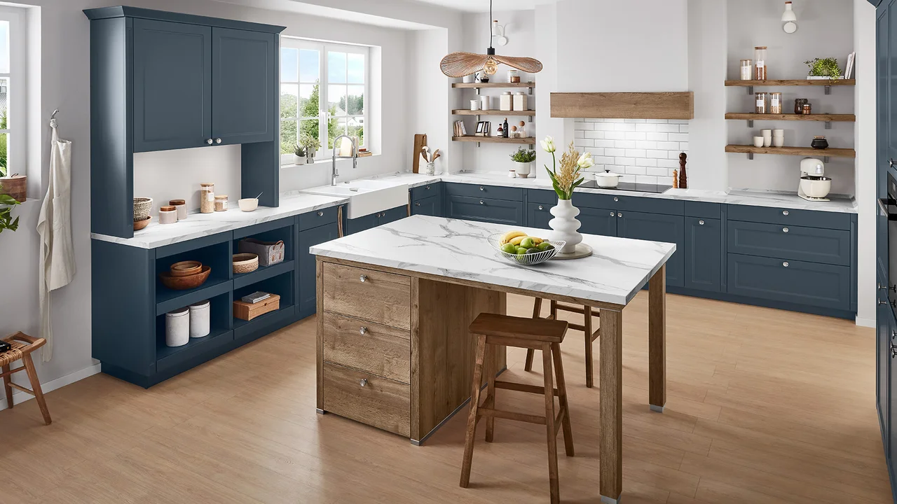 Modern family kitchen in Ayrshire
